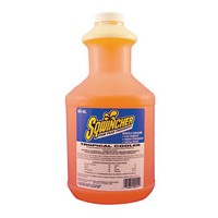 Sqwincher Corporation 030329-TC Sqwincher 64 Ounce Liquid Concentrate Tropical Cooler Electrolyte Drink - Yields 5 Gallons (6 Ea